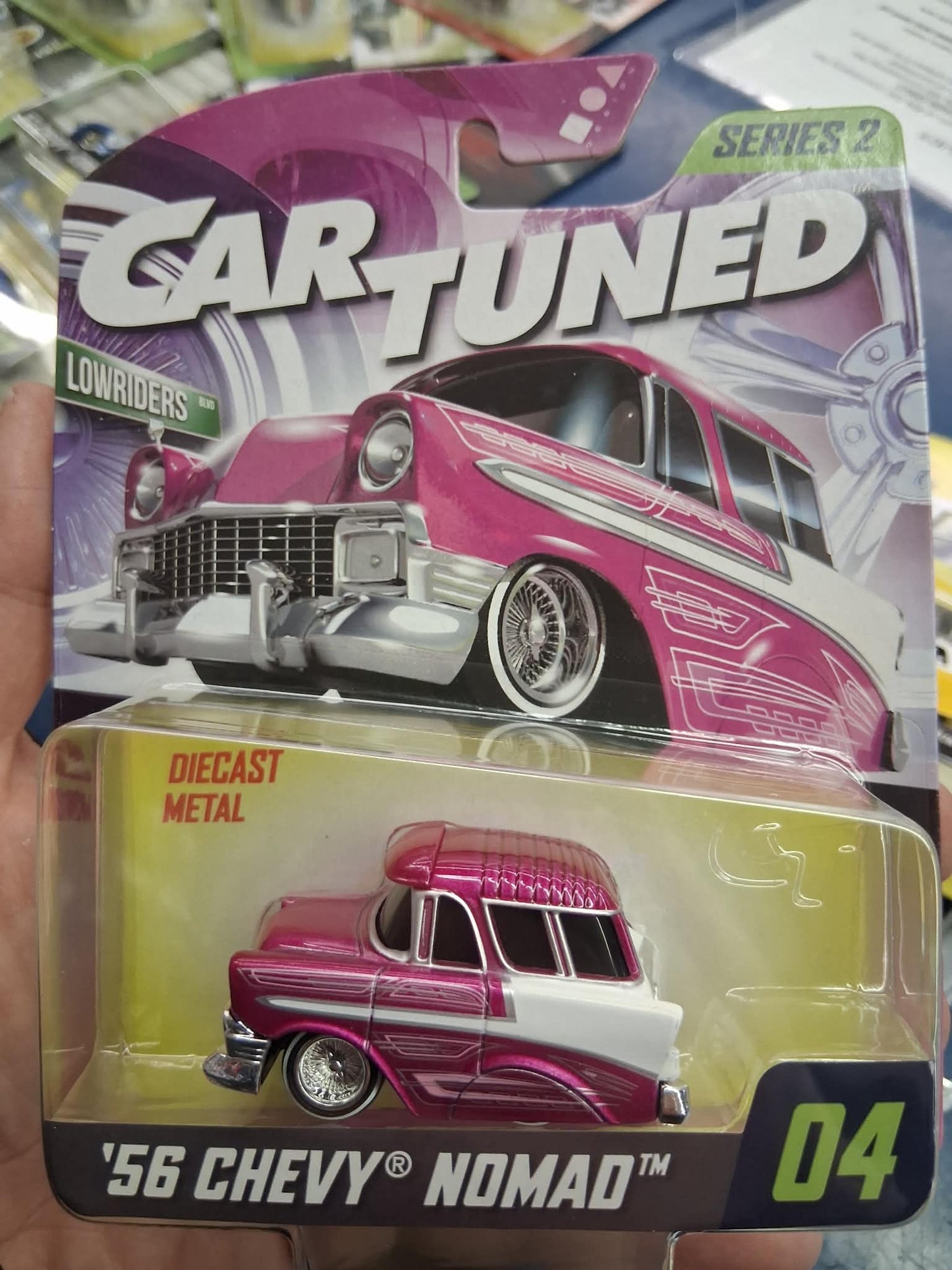 Car Tuned Series 2- '56 Chevy Nomad- Pink
