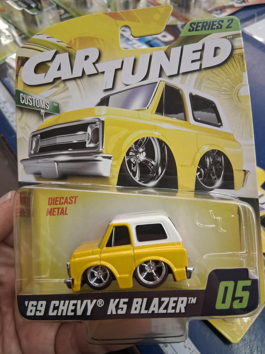 Car Tuned Series 2- '69 Chevy K5 Blazer- Yellow