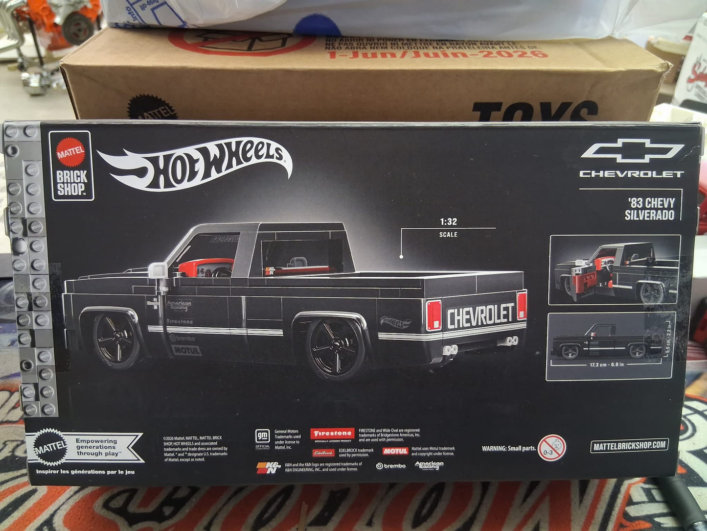 Mattel/Hot Wheels Brick Shop '83 Chevy Silverado