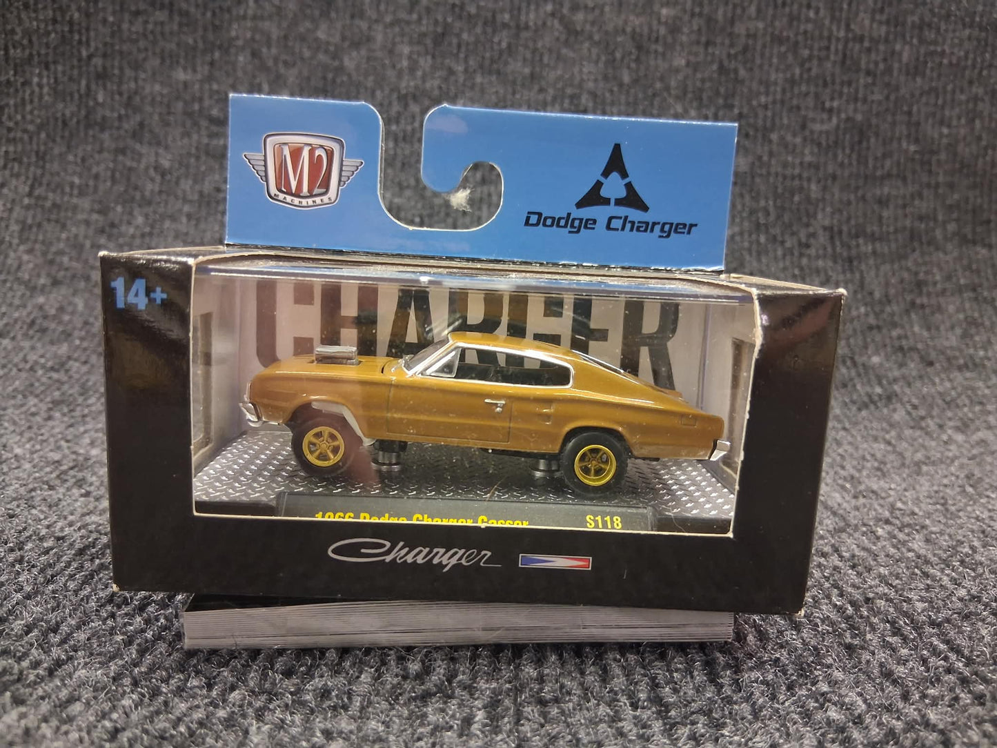 M2 Machines '66 Dodge Charger Gasser S118 23-42