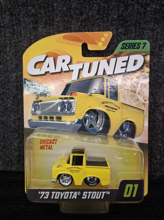 Car Tuned Series 7- '73 Toyota Stout- Yellow