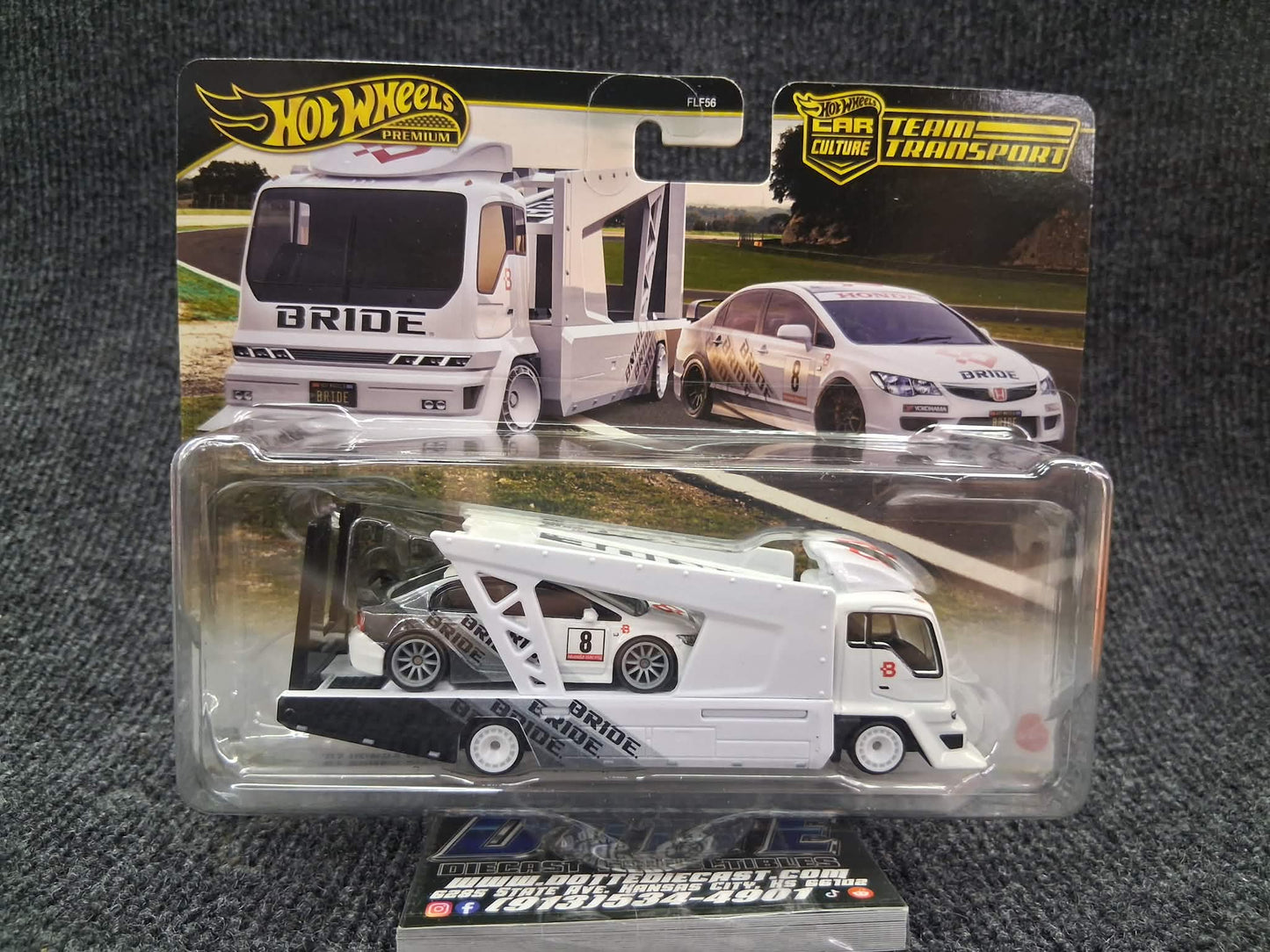 Hot Wheels '07 Honda Civic Type R/Kousoku Hauler