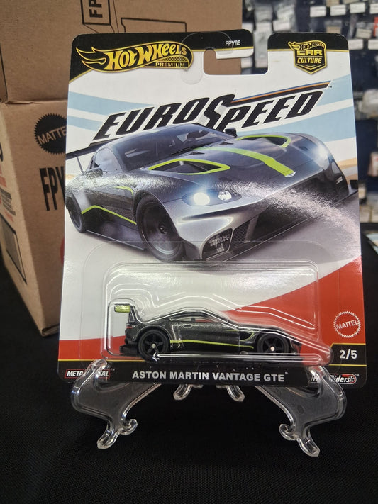 Hot Wheels Car Culture- Aston Martin Vantage GTE- Euro Speed