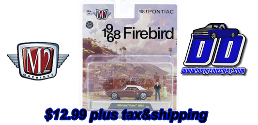 M2 Machines '68 Pontiac Firebird 400 H.O. Diorama
