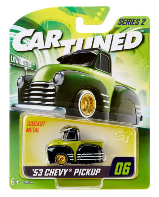 CarTuned Series 2 - 1953 Chevy "Troka"- Kandy Green (2-Tone) Diecast Vehicle