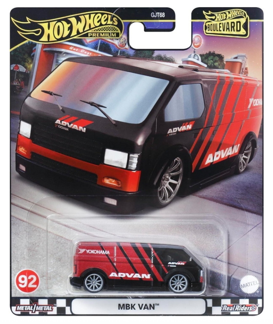 Hot Wheels Premium MBK Van #92, Boulevard Series