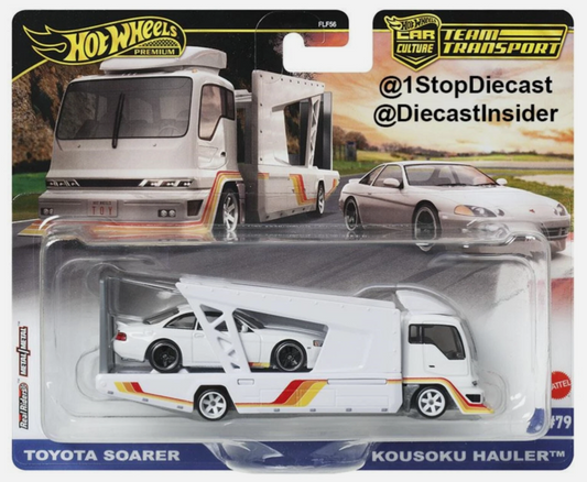 Hot Wheels Team Transport-Toyota Soarer/Kousku