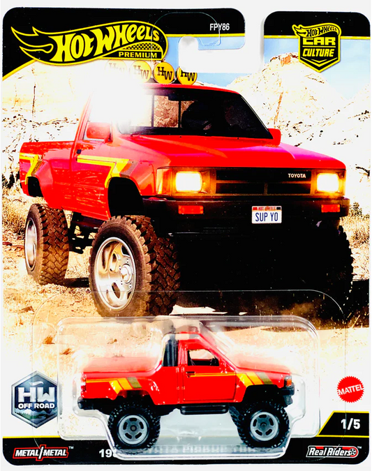 Hot Wheels Car Culture- 87 Toyota Pickup