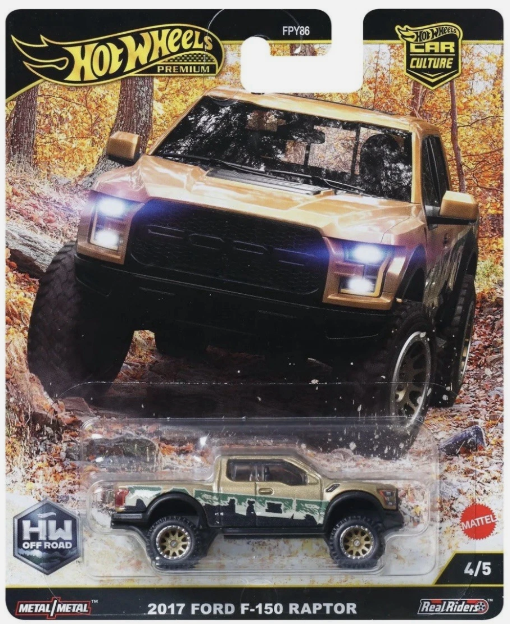 Hot Wheels Car Culture- 2017 Ford F-150