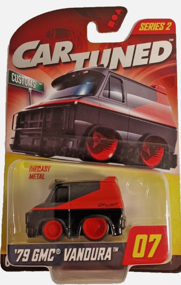 CarTuned Series 2 Walgreens - '79 GMC Vandura (Customs) - Black Diecast Vehicle