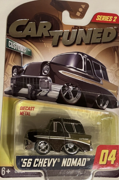 CarTuned Series 2 Walgreens - '56 Nomad (Customs) - Brown Diecast Vehicle