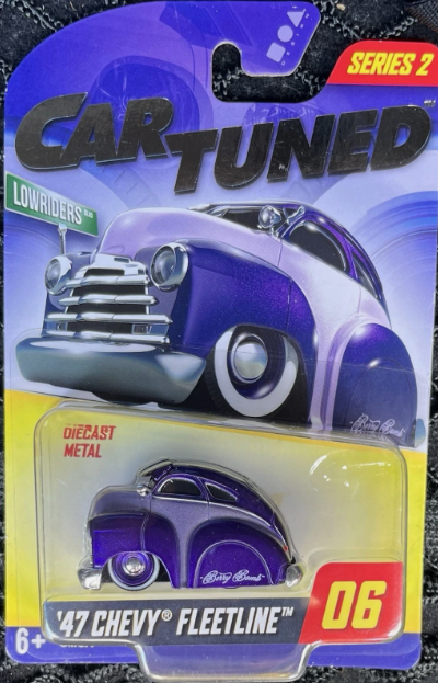 CarTuned Series 2 Walgreens - '49 Chevy Fleetline (Lowriders) - Purple Diecast Vehicle