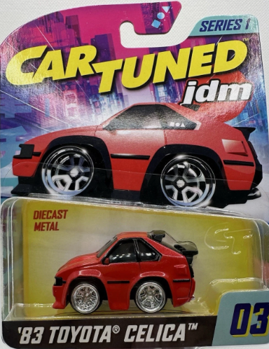Car Tuned Series 1 JDM- '83 Toyota Celica- Red