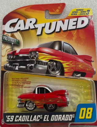 Car Tuned Series 3- '59 Cadillac El Dorado- (Pro Street)- Red