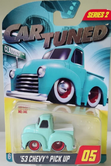 CarTuned Series 2 Walgreens - '53 Chevy Pick Up (Classics) - Teal Diecast Vehicle