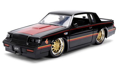 Jada- '87 Buick Grand National Big Time Muscle (Black w Red Stripe)**PRE ORDER**