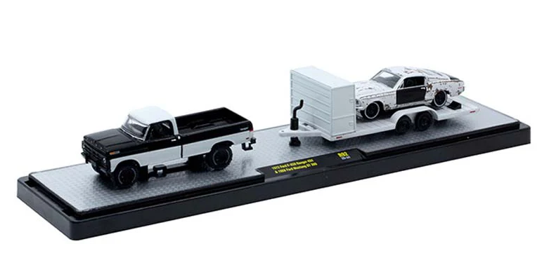 M2 Machines- '72 Ford F-250 Ranger 4X4 & 1969 Ford Mustang GT 390