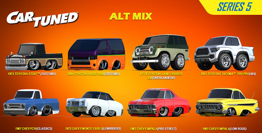 CarTuned Series 5 Hobby Alternate FACTORY SEALED CASE **PRE-ORDER**