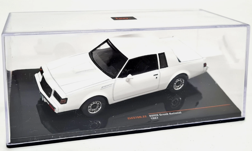 IXO '87 Buick Grand National 1:43- White **PRE-ORDER**