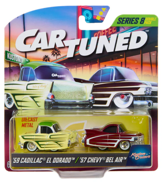 CarTuned 2-Pack Series 8 Kustom Cruisers Pack B