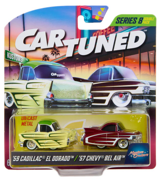 CarTuned 2-Pack Series 8 Kustom Cruisers Pack B