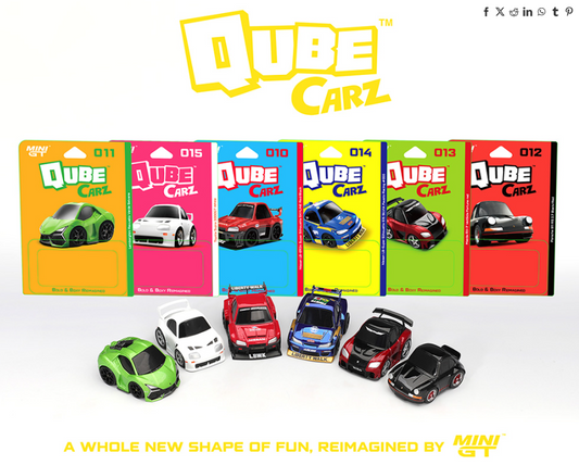 (Preorder) Mini GT QubeCarz Series 3