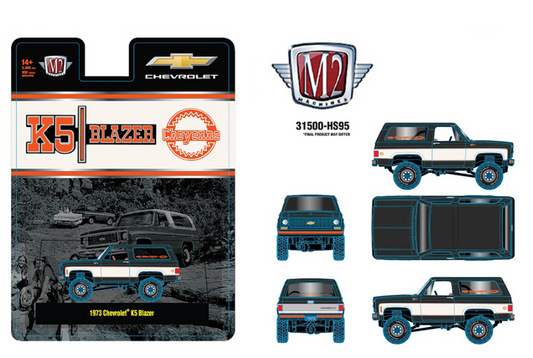 (Preorder) M2 Machines 1:64 1973 Chevrolet K5 Blazer Special Edition – Hobby Exclusive