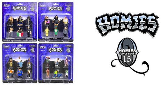 Homies Figures 1.75″ Series 15 Assortment Set of 6 Figures