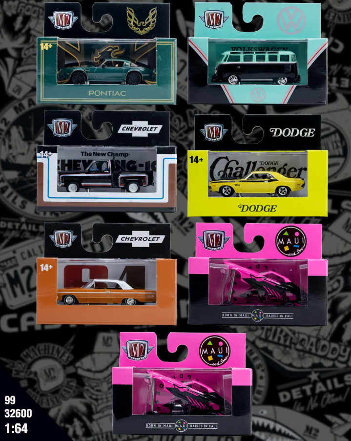 (PRE-ORDER) M2 Machines  Detroit Muscle  32600-99