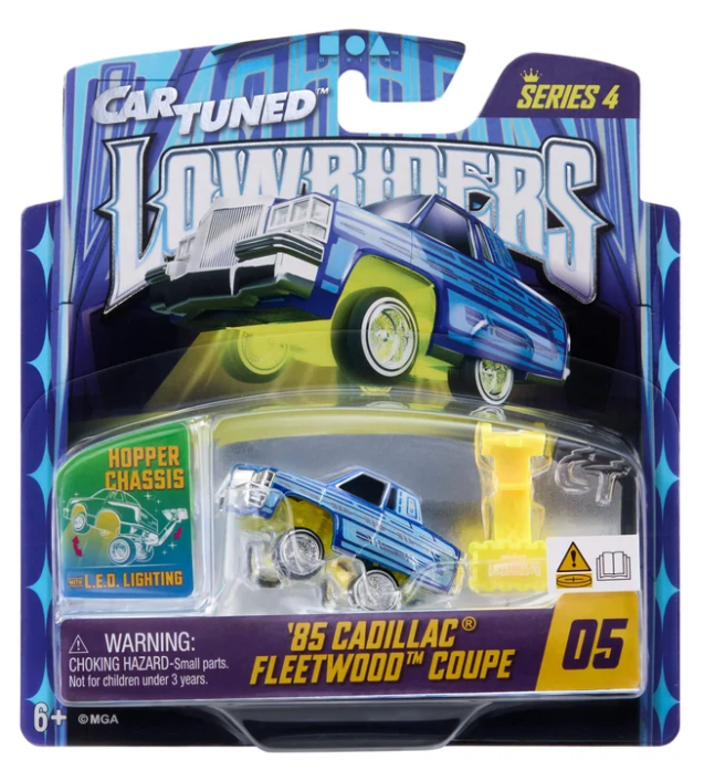 CarTuned 1:64 Lowriders SHOW GLOW Series 4 2026 – L.E.D. Light & Hopper Chassis- Singles