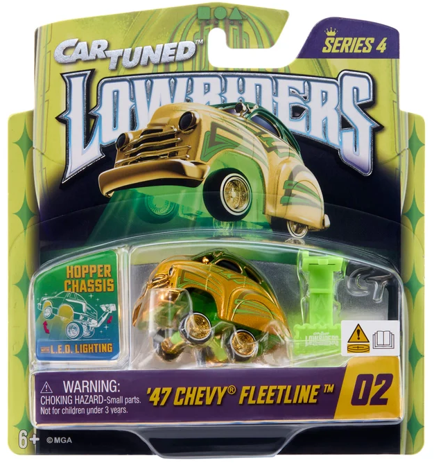 CarTuned 1:64 Lowriders SHOW GLOW Series 4 2026 – L.E.D. Light & Hopper Chassis- Singles