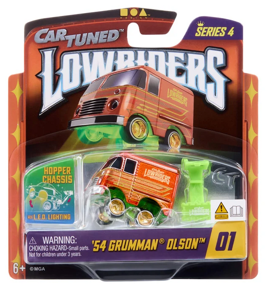 CarTuned 1:64 Lowriders SHOW GLOW Series 4 2026 – L.E.D. Light & Hopper Chassis- Singles