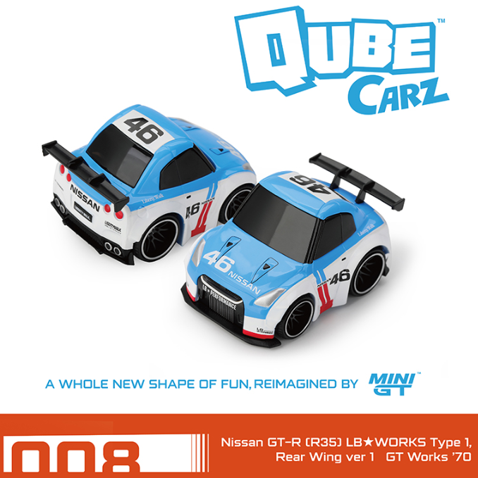 Mini GT QubeCarz Series 2 Liberty Walk Singles