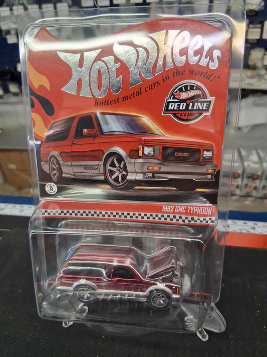 Hot Wheels '92 GMC Typhoon RLC- Red Chrome
