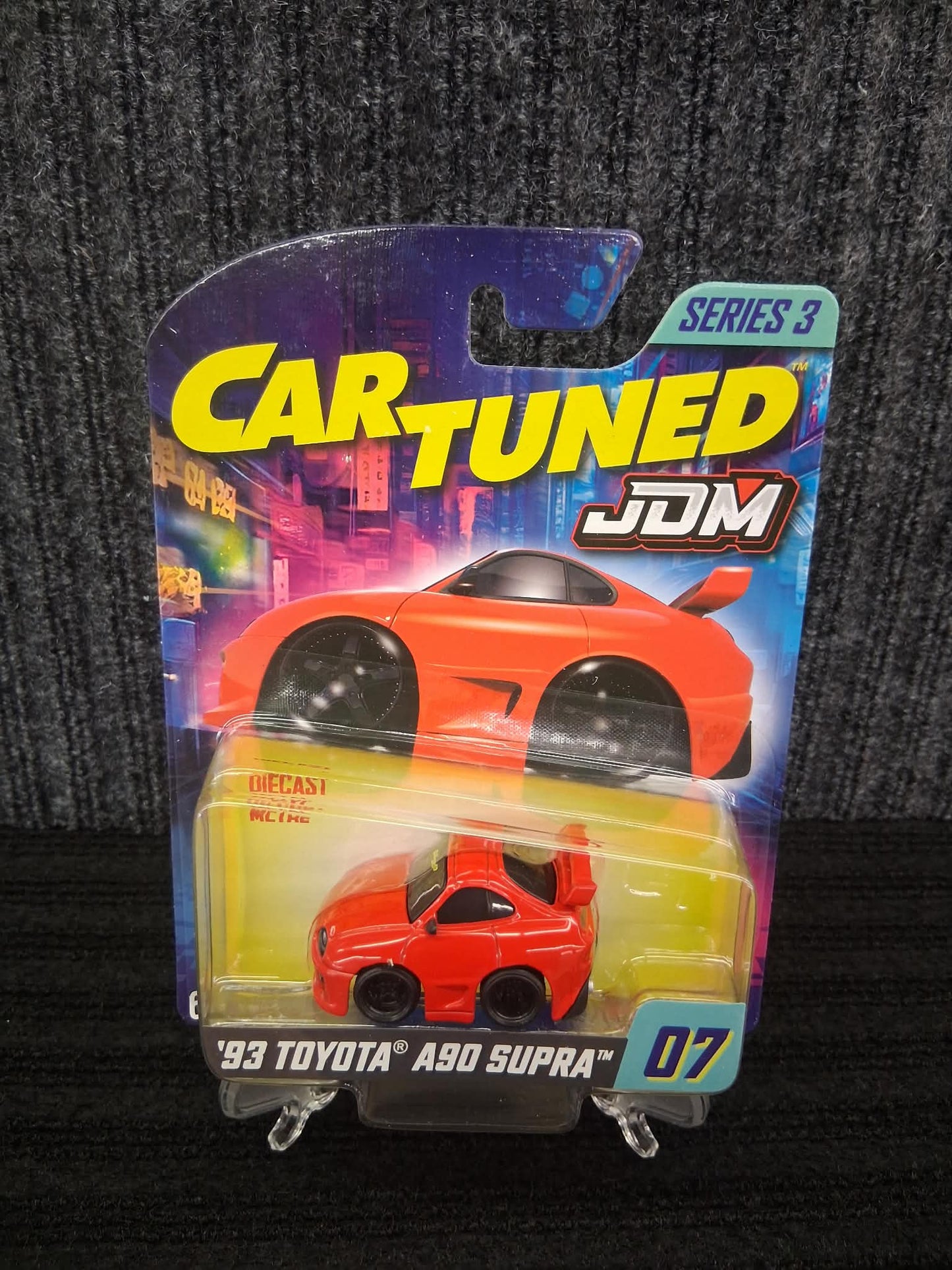 Car Tuned JDM Series 3- '93 Toyota A90 Supra- Red