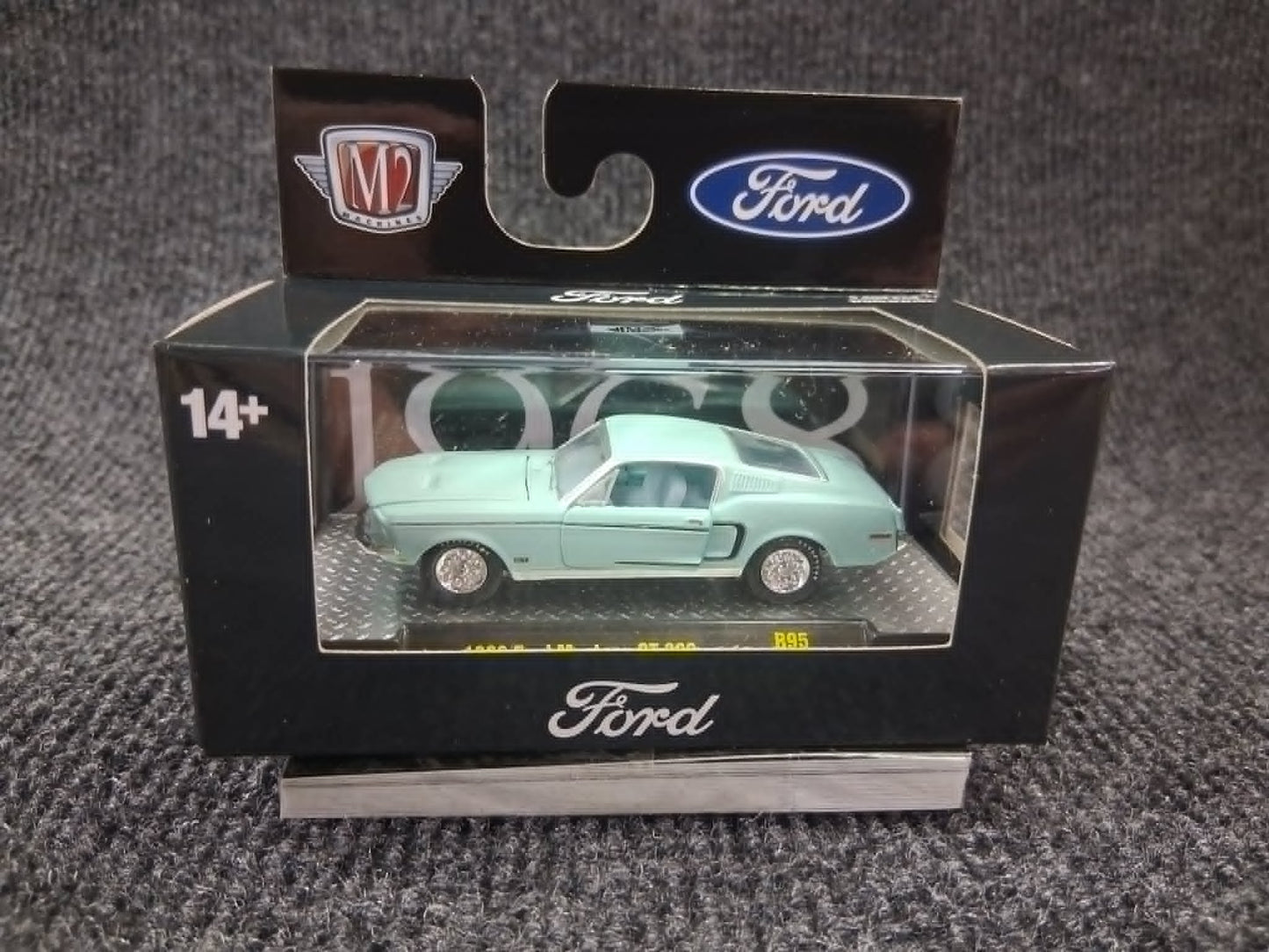 M2 Machines '68 Ford Mustang GT390 R95 26-18