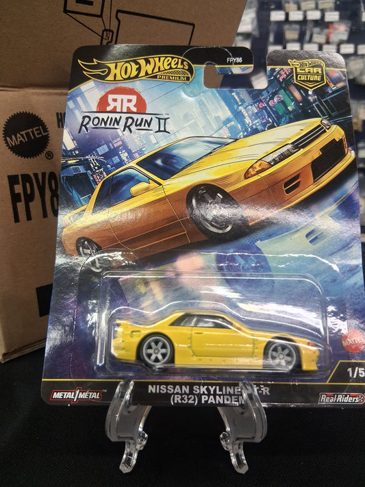 Hot Wheels Car Culture- Nissan Skyline GT-R(R32) Pandem- Ronin Run 2