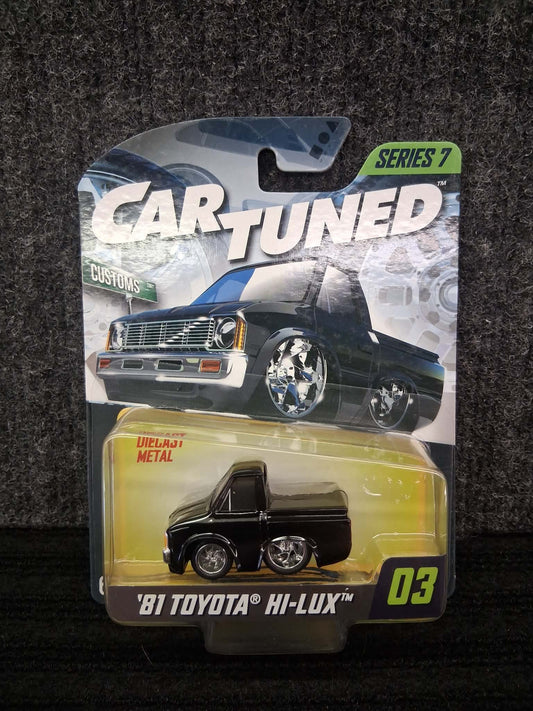 Car Tuned Series 7- '81 Toyota Hi-Lux- Black