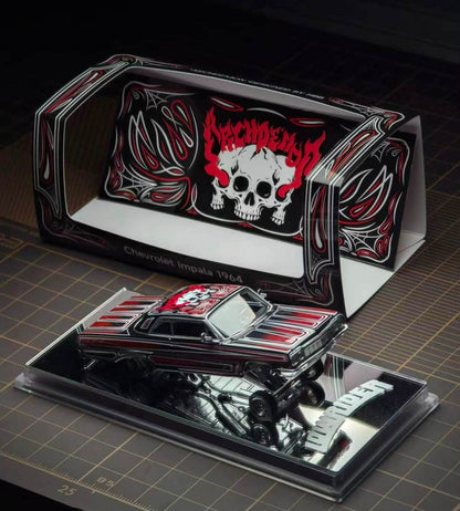 (PRE-ORDER) 97M '64 Chevrolet Impala (Black, Red & White)