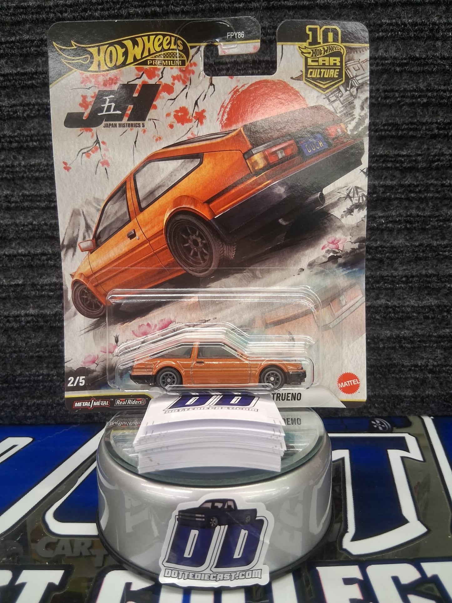 Hot Wheels Car Culture- Toyota Ae86 Sprinter Trueno