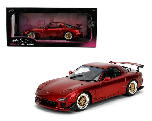 Jada Toys- Pink Slips- Mazda RX7 Type RS- Red- 1:18