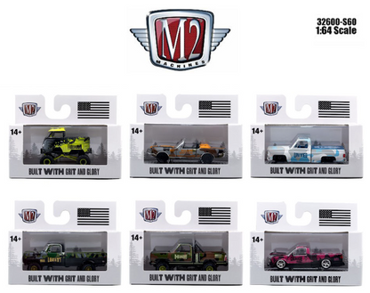 M2 Machines Detroit Muscle S60- 6pk PRE-ORDER