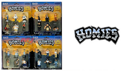 Homies Figures 1.75″ Series 13 Assortment Set of 6 Figures