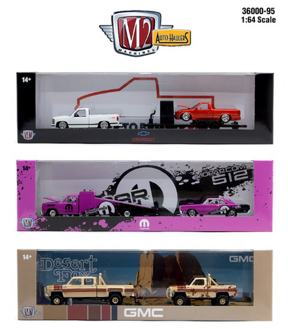 M2 Machines Auto Haulers Release #95 (Set of 3 pcs.) PRE-ORDER